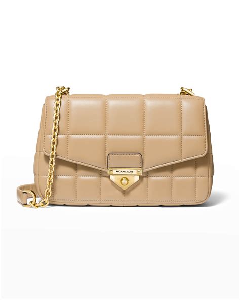 michael kors soho bag large|Michael Kors soho leather shoulder bag.